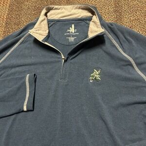 Johnnie-O Natural Performance Laurel Valley Golf Club 1/4 Zip Pullover Mens L